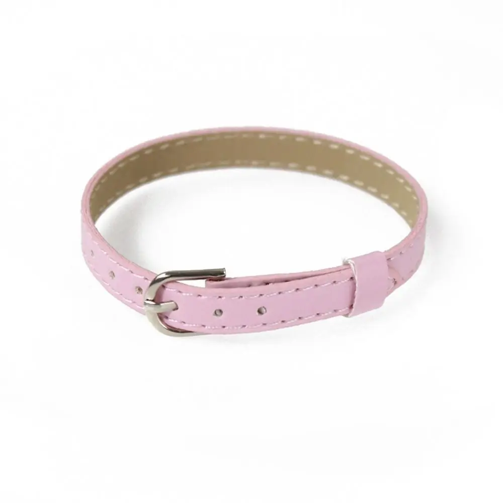 5Pcs Doll Waist Belts PU Leather Super Mini Waistband Candy