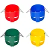Child Outdoor Garden Tree Swing Rope Seat For Kids Color EVA soft Hanging basket swing Toy Hanging Kindergarten Playground Gifts 3