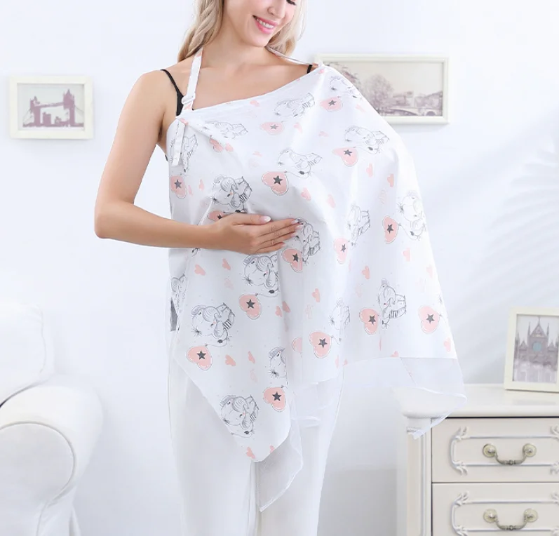Cotton Outing protective scarves to prevent light from Breastfeeding clothes draped over the shoulder breathable outer cover P1