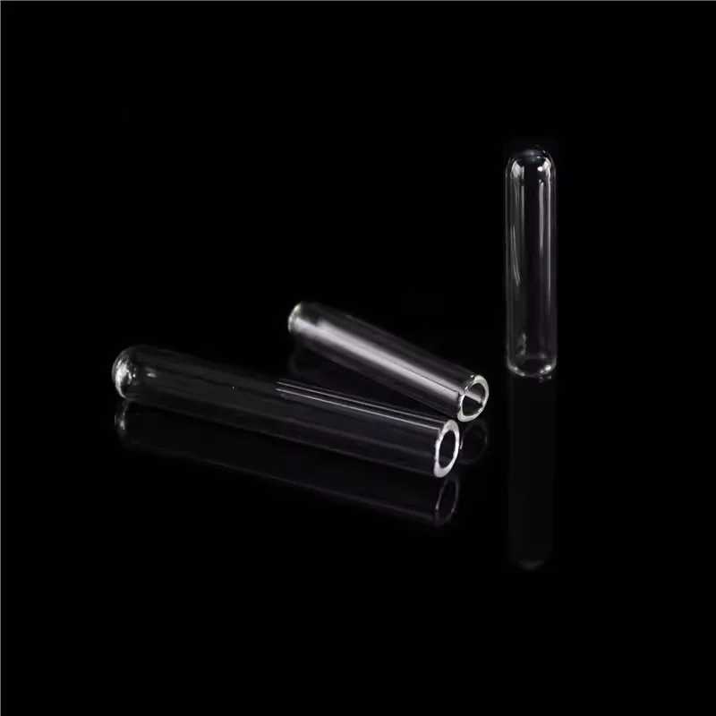 발효 튜브 Duchenne 튜브 6*30/10*50mm 유리 작은 튜브 미생물 실험 작은 테스트 튜브 100 개