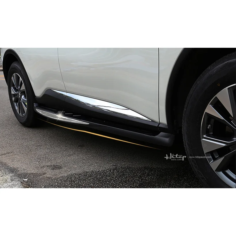 日産ムラノ2015-2025用の高級ランニングボード,サイドステップ