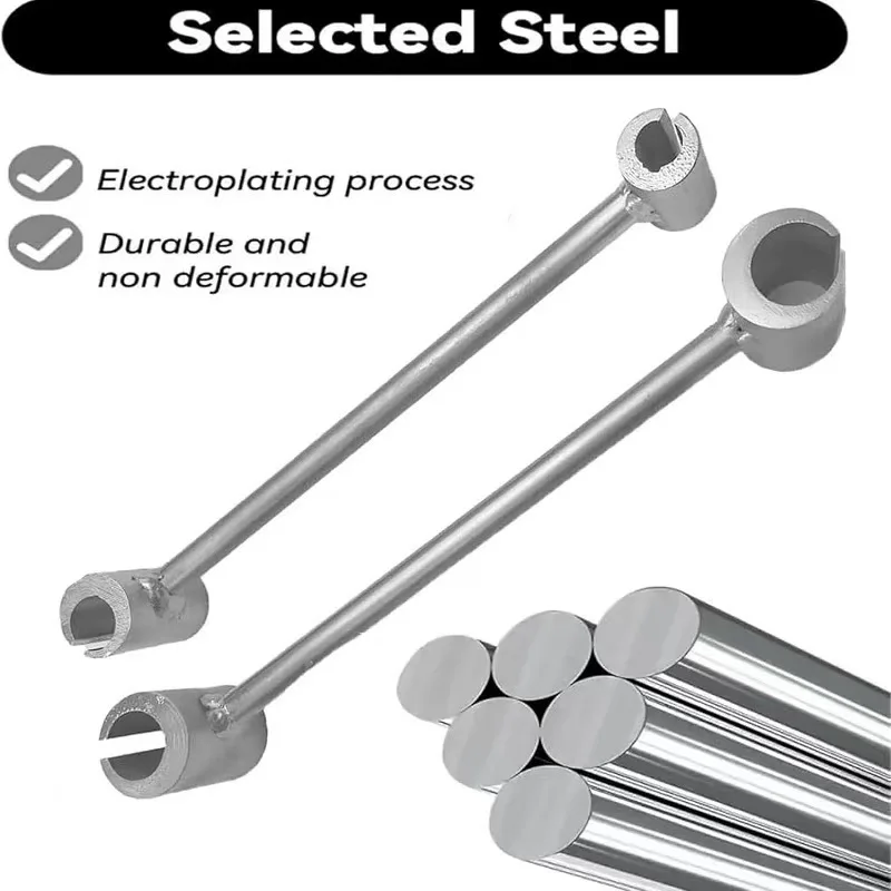 Door Hinges Gap Adjusting Wrench 14-18MM/23-25MM Door Hinge Repair Spanner Round Bolt Adjustable Wrench Tools door hinge wrench
