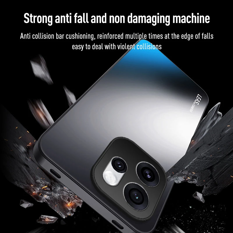 Magnetic Hard Matte Protective Phone Case with Ring Stand and Shockproof Bumper
