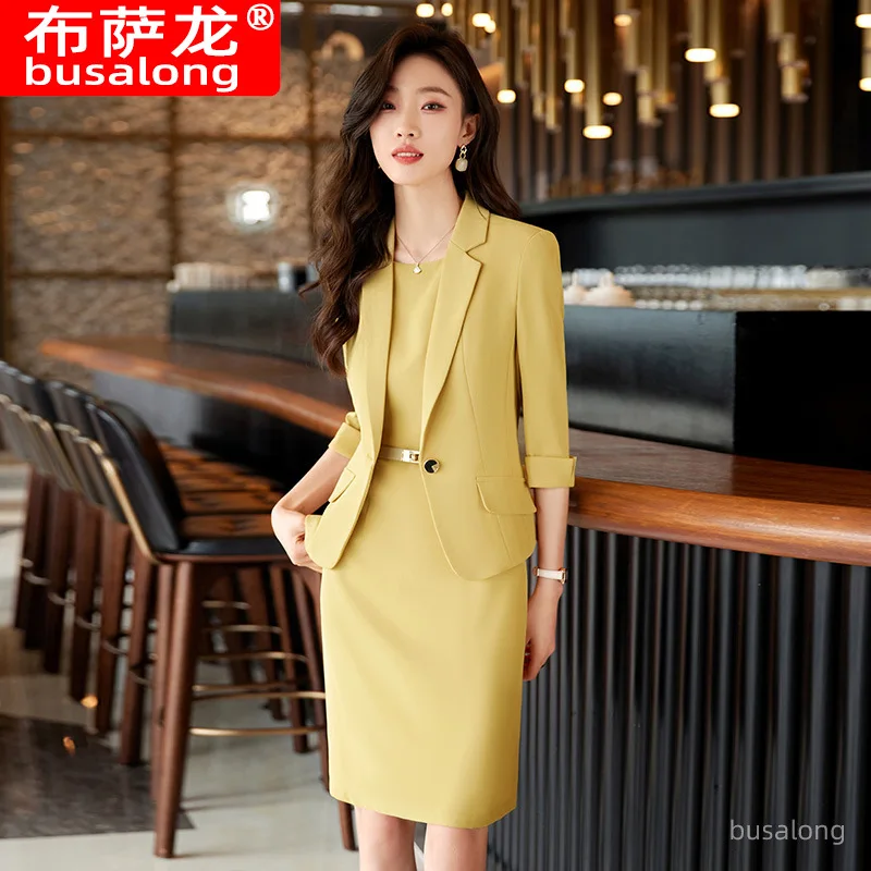 

Professional Small Suit Coat for Women 2023 New Spring and Autumn Fashionable Stylish Goddess Temperament Slimming Slim-Fitting
