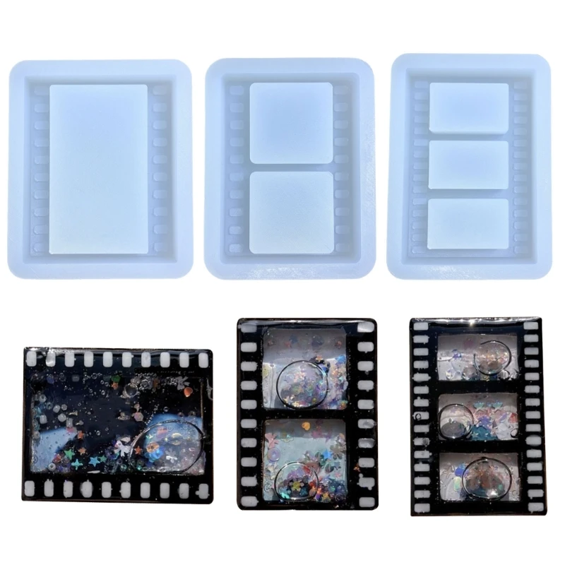 Film Photo Frame Ornaments Silicone Molds Suitable for Epoxy Resin Diy Craft Jewelry Making Home Decorations Dropship