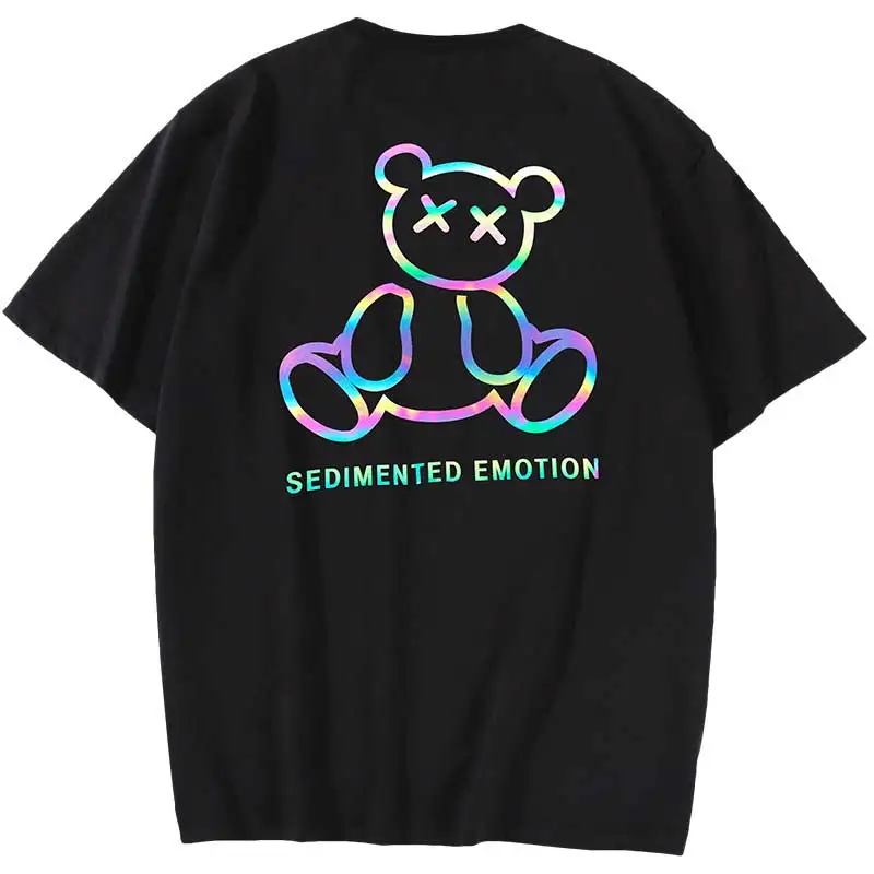 

Футболки в стиле японского хип-хоп с рисунком медведя