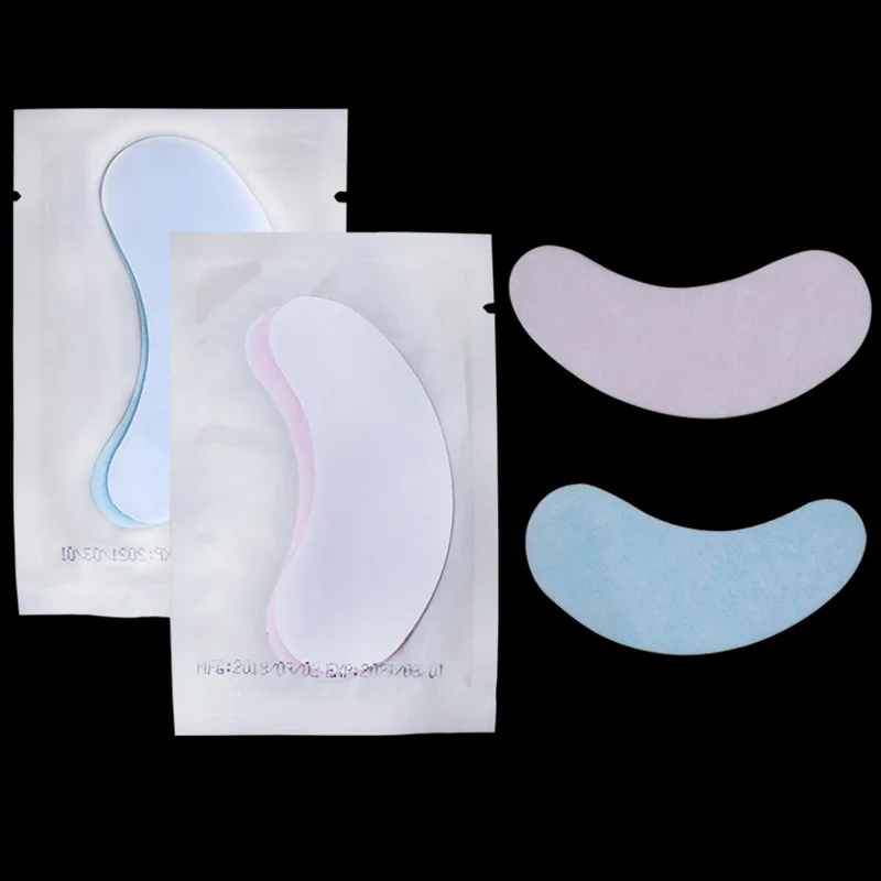 20/50/100 pairs Patches Gel Eye Pads Eyelashes Paper Patches for Eyelash Extension Eye Tips Sticker Wraps Makeup Tools
