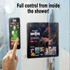Minghe Shower Curtain with Pockets,Clear Shower Curtain Vinyl 6 G,Plastic Shower Curtain 72 x 72 inches 5