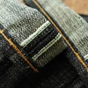 Sauce Zhan Mans Jeans Sanforized Selvedge Denim Jeans Limited EditionDouble-sided Dyeing 66 Fit 20 Oz 3