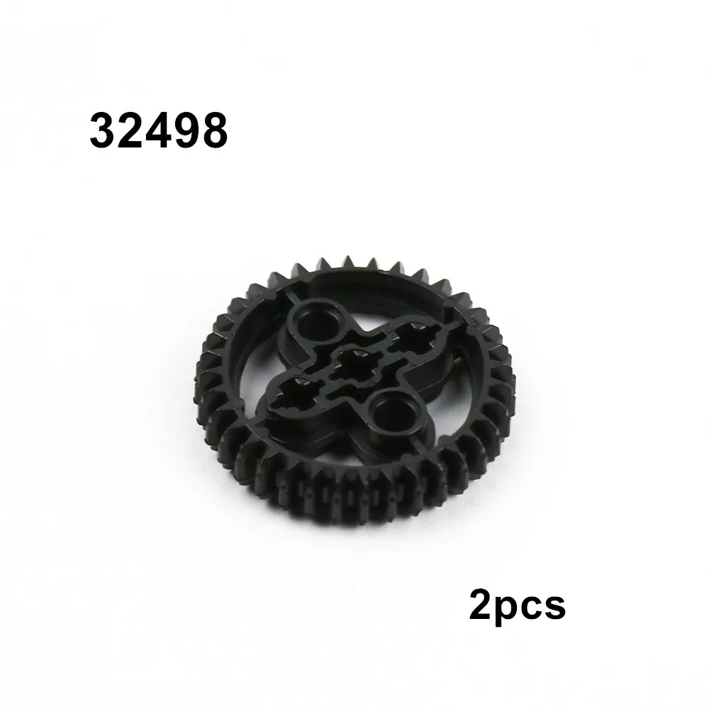 Enhanced Building Block Gears and Racks - Creative Construction Toy Accessory