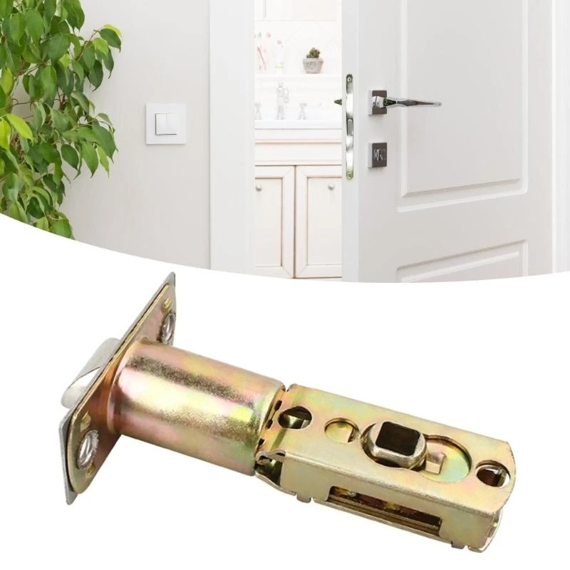 E15D Sturdy Zines Alloy Materials Door Lock Latches 60/70mm Portable Accessory for Levers Handles with Adjustable Designs