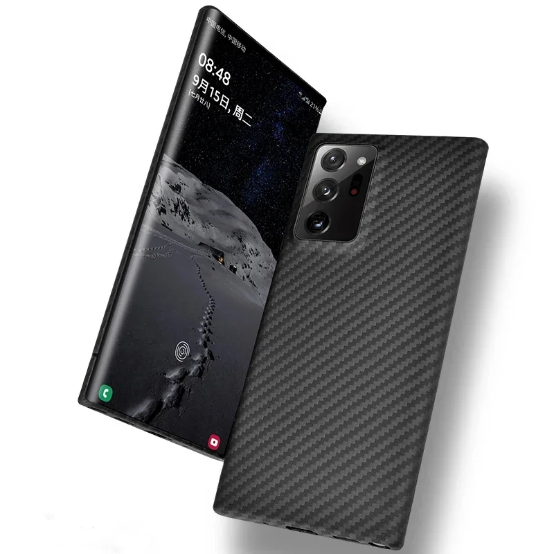 

Чехол iamuu из настоящего углеродного волокна для Samsung Galaxy Note 20 Ультратонкий чехол из арамидного волокна для Samsung Note 20 чехол для телефона
