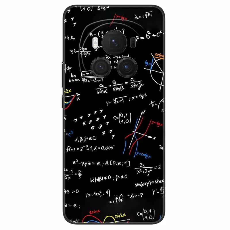 Elegant Marble-Design Black Soft Bumper Phone Case - Protective Silicone TPU Shell
