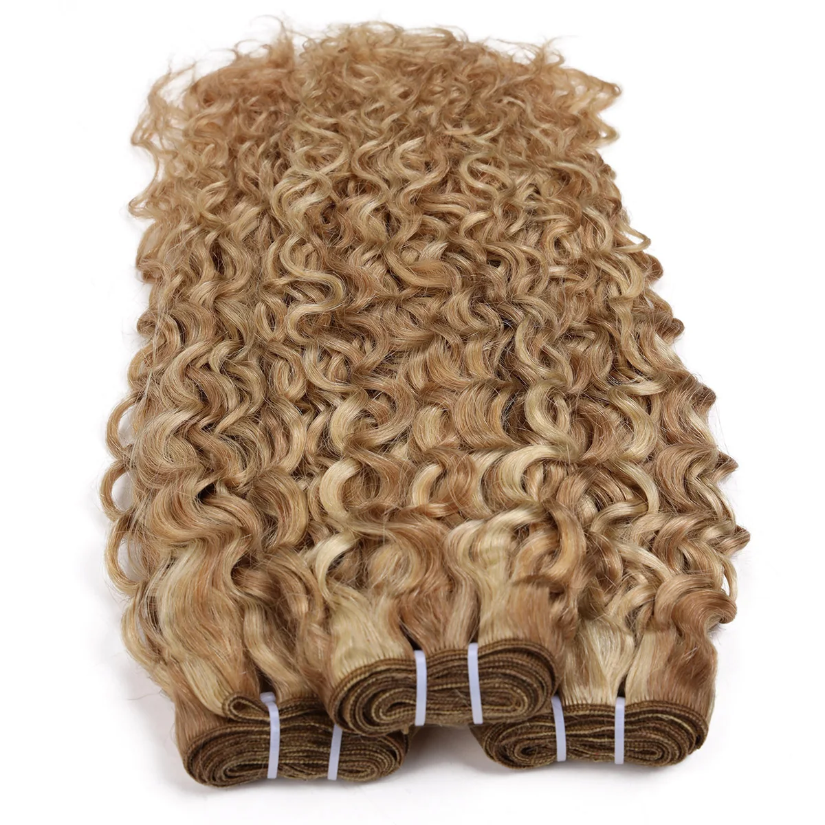 Ombre Peruvian Water Wave Two Tone Remy Human Hair Extensions Weave Bundles Auburn 12"-26" human hair bundles