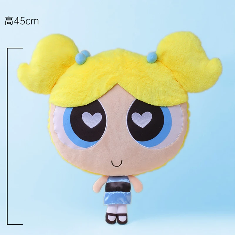 ألعاب قطيفة للفتيات بتصميم رأس كرتوني كبير مستوحى...