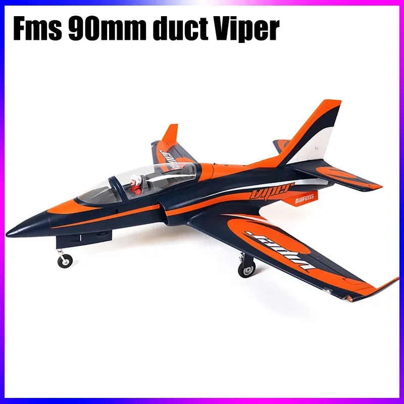Fms 90Mm Ventola Canalizzata Super Viper Edf Jet Grande Assemblaggio Ala Fissa 6Ch 1400Mm Gigante Elettrico Telecomando Modello Aereo Pnp