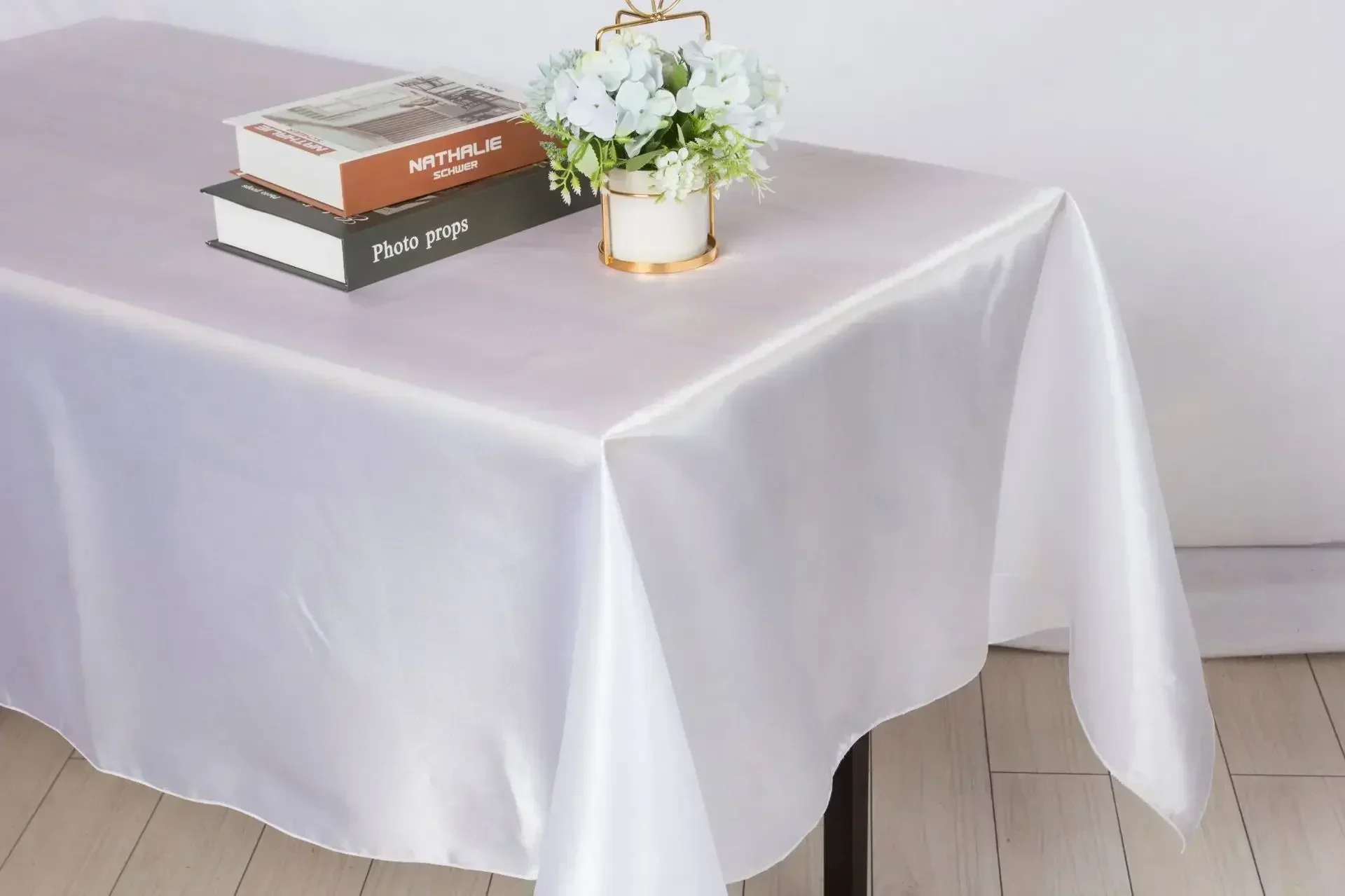 

2024 Table Cloth Polyester Table Cloth Circular Table Cloth Circular Pure White