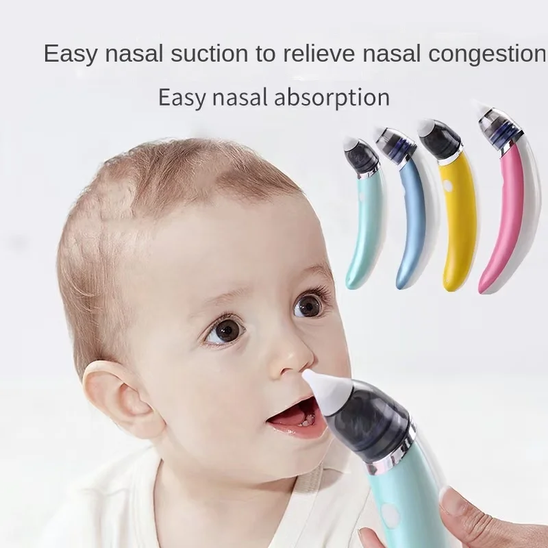 

Baby Nasal Aspirator Adjustable Low Noise Electric Nose Cleaner For Newborn Infant Hygienic Sniffling Equipment Health Care Tool