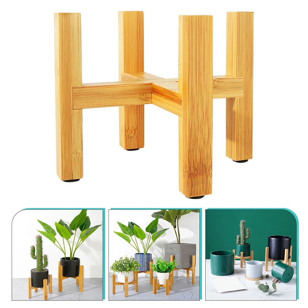 

Flower Stand Plant Pots Indoor Shelf Rack Display Shelves Wooden Planter Holder