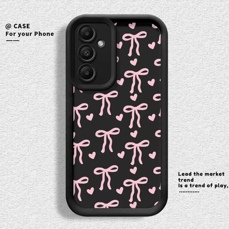 Pink Heart Bow Phone Cover Case