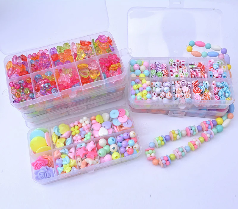 Bracelet Making Kit Beads Toys for Children DIY 24 Grid Handmade Making  Puzzles Beads for Girls Kit Girls Toys for 3 5 7 9 11 - AliExpress