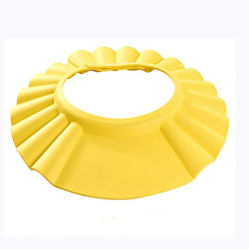Lovely Baby Shampoo Hat Adjustable Shield Waterproof Ear Protection Toddler Kids Bathing Shower Cap Wash Hair Visor Caps hair wash hat hair wash shield shampoo shower cap