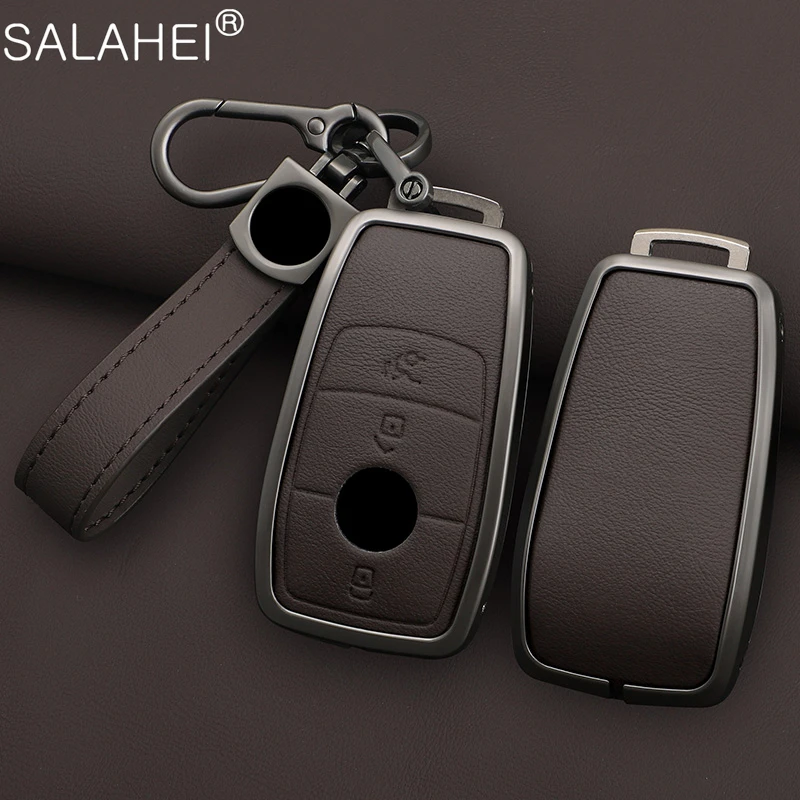 

Car Key Case Cover Shell Fob For Mercedes Benz A B C E S G Class GLC CLE CLA GLB GLS W177 W205 W213 W222 W212 X167 AMG Accessory