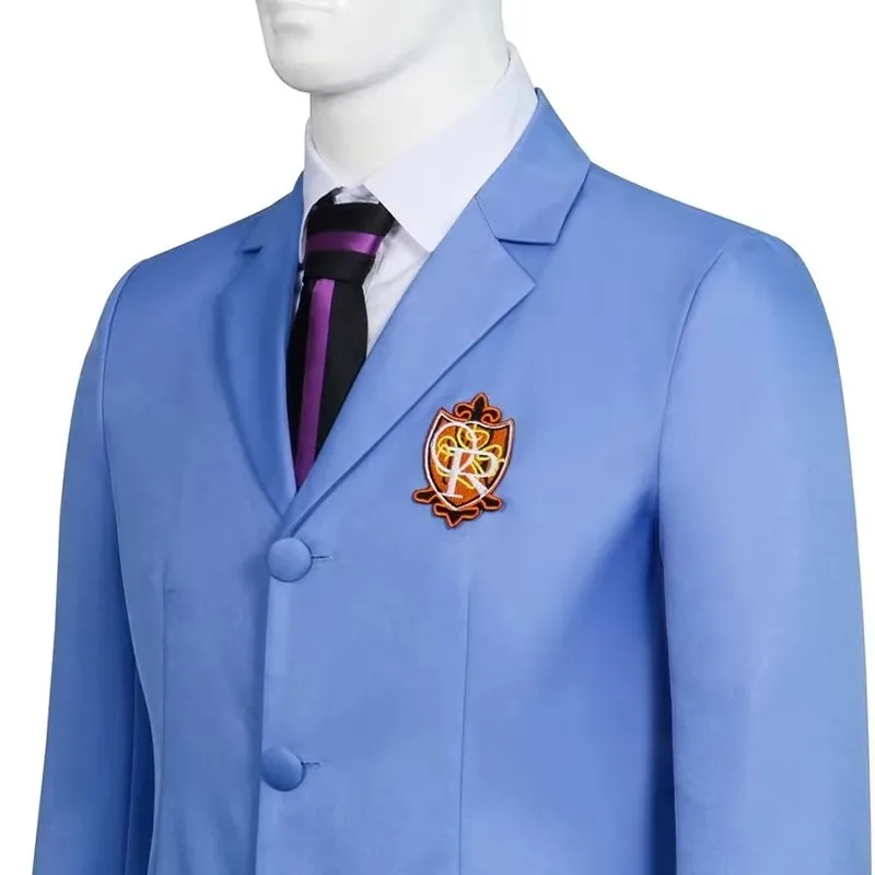Ouran High School Host Club: Haruhi Fujioka | Boys' Uniform Cosplay Costume 23 Ouran High School Host Club Haruhi Fujioka Boys' Uniform Cosplay Costume