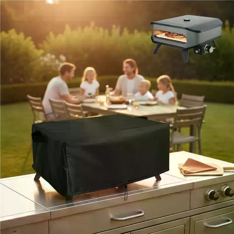 Heavy-Duty Oven Cover – Waterproof, Dustproof & UV-Resistant Outdoor Protection for Patio, Backyard & Camping 2