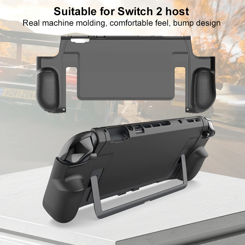 For Nintendo Switch 2 Protective Case Shockproof Protection Skin Sleeve Handle Grips Cover Shell For Switch 2 Gaming Accessories