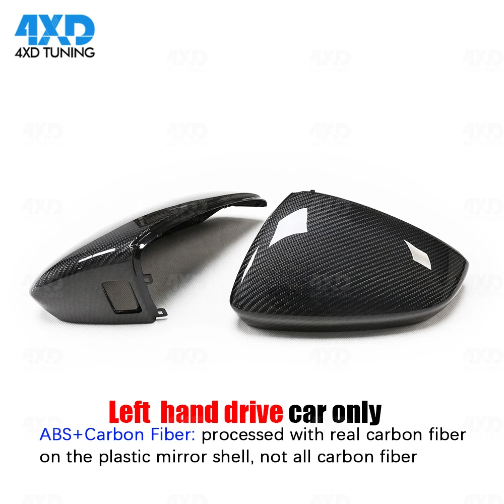 Cubiertas De Pejo Retrovisor Lateral De Reputo Para Audi 14-20 A3 14-19 S3 16-19 RS3 Tilo Forjado Fibra De Carbono Pick Blind Spot Assist - AliExprs