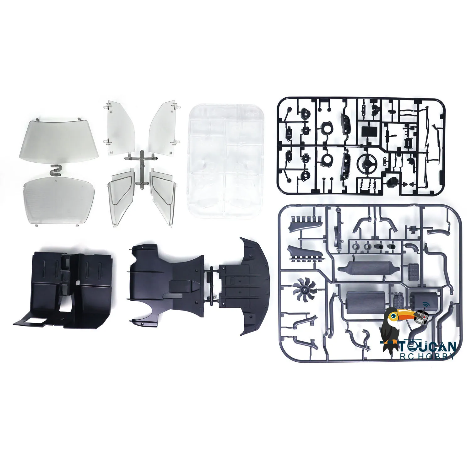 1/8 Capo R34 RC Racing Car Model Radio Control Drifting KIT W/O Electrical Parts 2-Speed Gearbox Vehicle Truck Model TH22097 5
