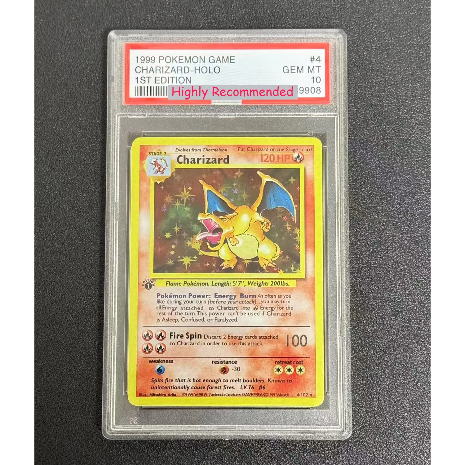 Diy Ptcg Charizard Eevee Umbreon Lisia Pk Collection Card Copy Version 10Points Rating Card Classic Anime Game Gift Toy