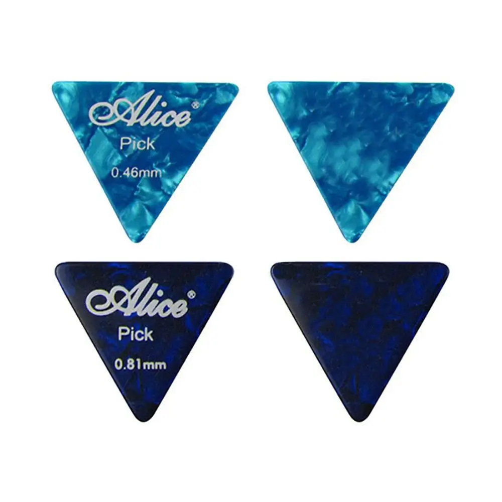 12Pcs High-quality Celluloid Guitar Picks Professional Mixed Thickness Guitar Plectrum Accessories Mediator