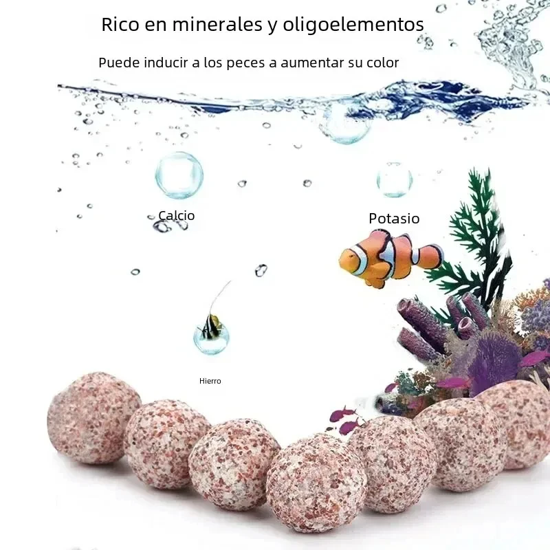 Aquarium Filter Media 200g 500G Aquarium Quartz Ball Fish Tank Hollow Particles Biological Ball Bio Filter Accessories