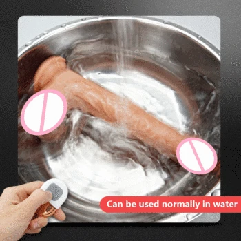 Silicone Thrusting Dildo Vibrators for Women Large Telescopic Dildo With Suction Remote Women's Masturbation G-Spot God Sex Toys 4