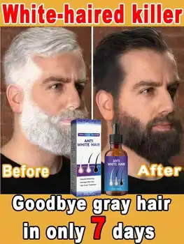 Natural Anti Gray Hair Serum | Nourishing Hair Care Remedy - Repair White & Darkening Hair