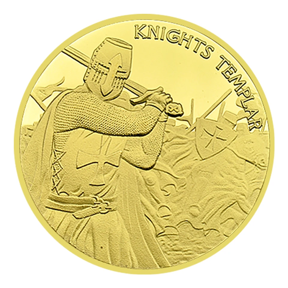 기사 기사단 금화 금속 공예 유럽 가정 장식 크로스 기념 메달 컬렉션 선물 - AliExpress