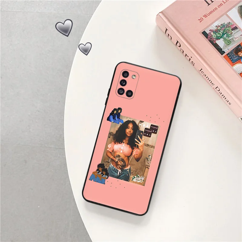 Custodia Per Telefono Per Samsung S24 Plus S23 Fe S22 S21 S9 S20 S10 Lite Galaxy Note20 Ultra Sza Solana Imani Rowe Custodia Protettiva Per Fotocamera