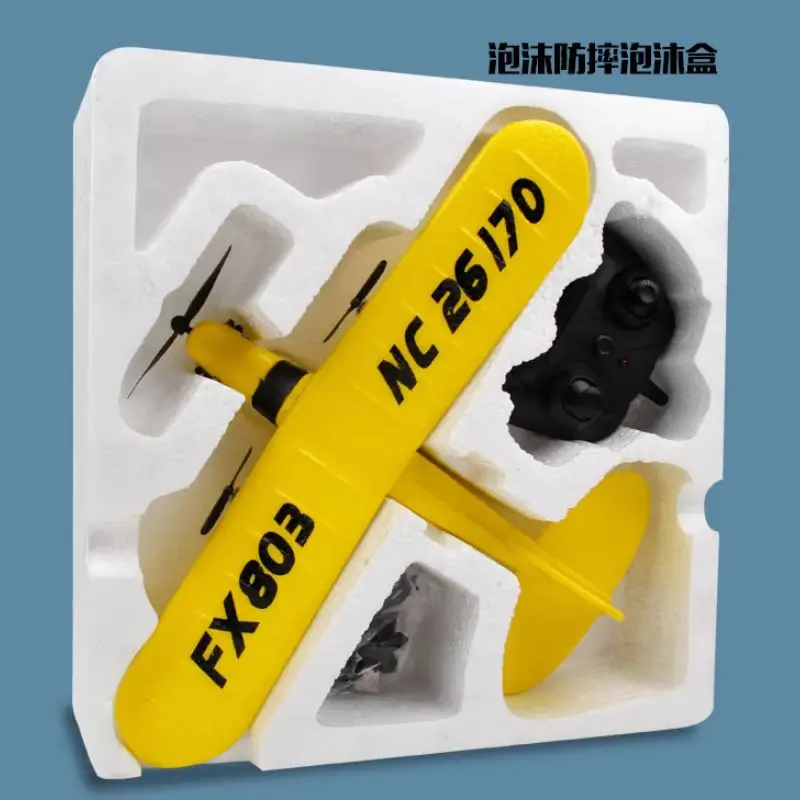 New FX803 remote control aircraft Two channel fixed wing foam remote control glider Children's aircraft model toy aircraft 6