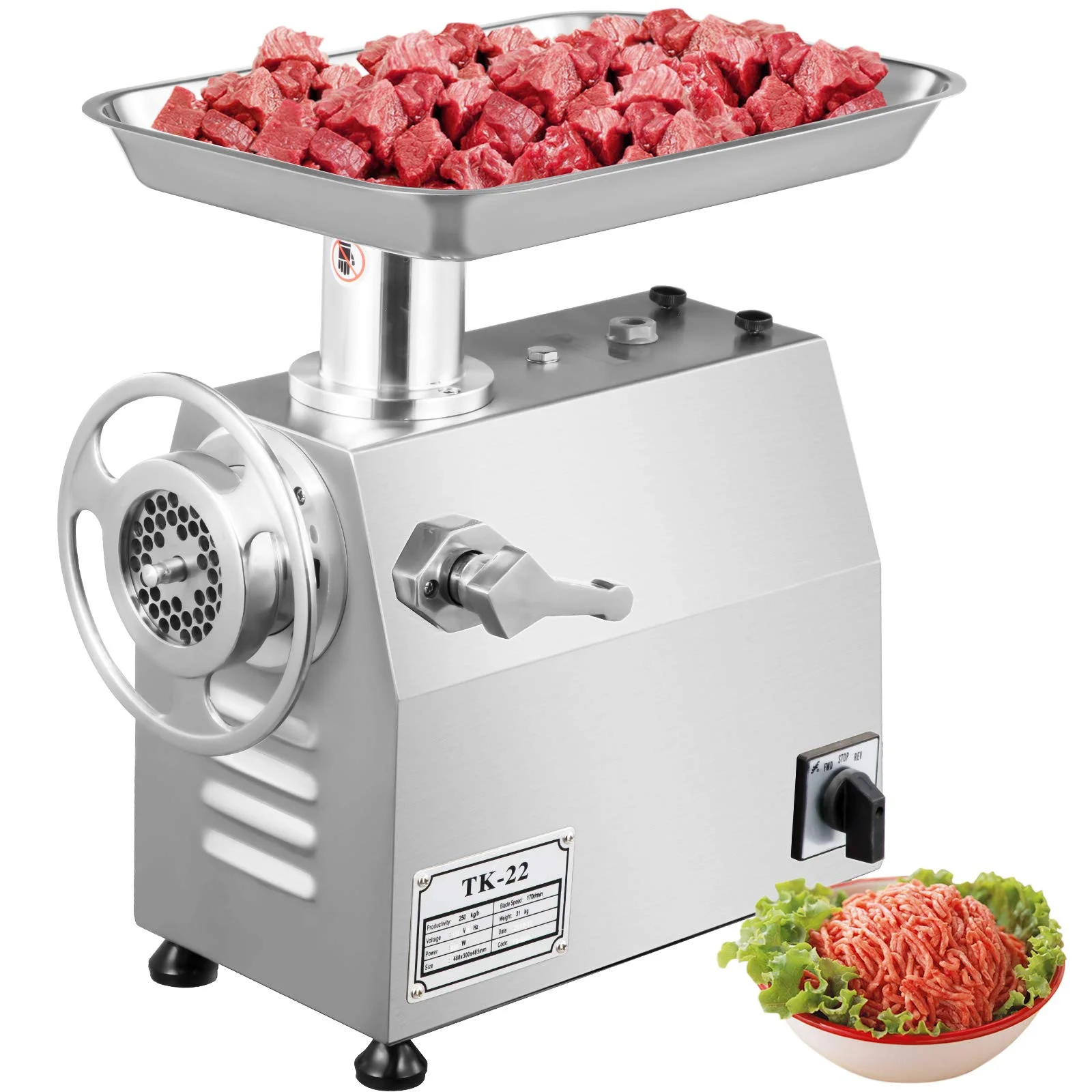 CE Certification Commercial Meat Grinder for Use Restaurant cheap manual meat grinder mini meat mincer machine for sale