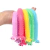 Decompression Toy Unicorn Worm Squishy Toys Flexible Glue Noodle Rubber Force Vent Squeeze String for Children Adults Gift 3