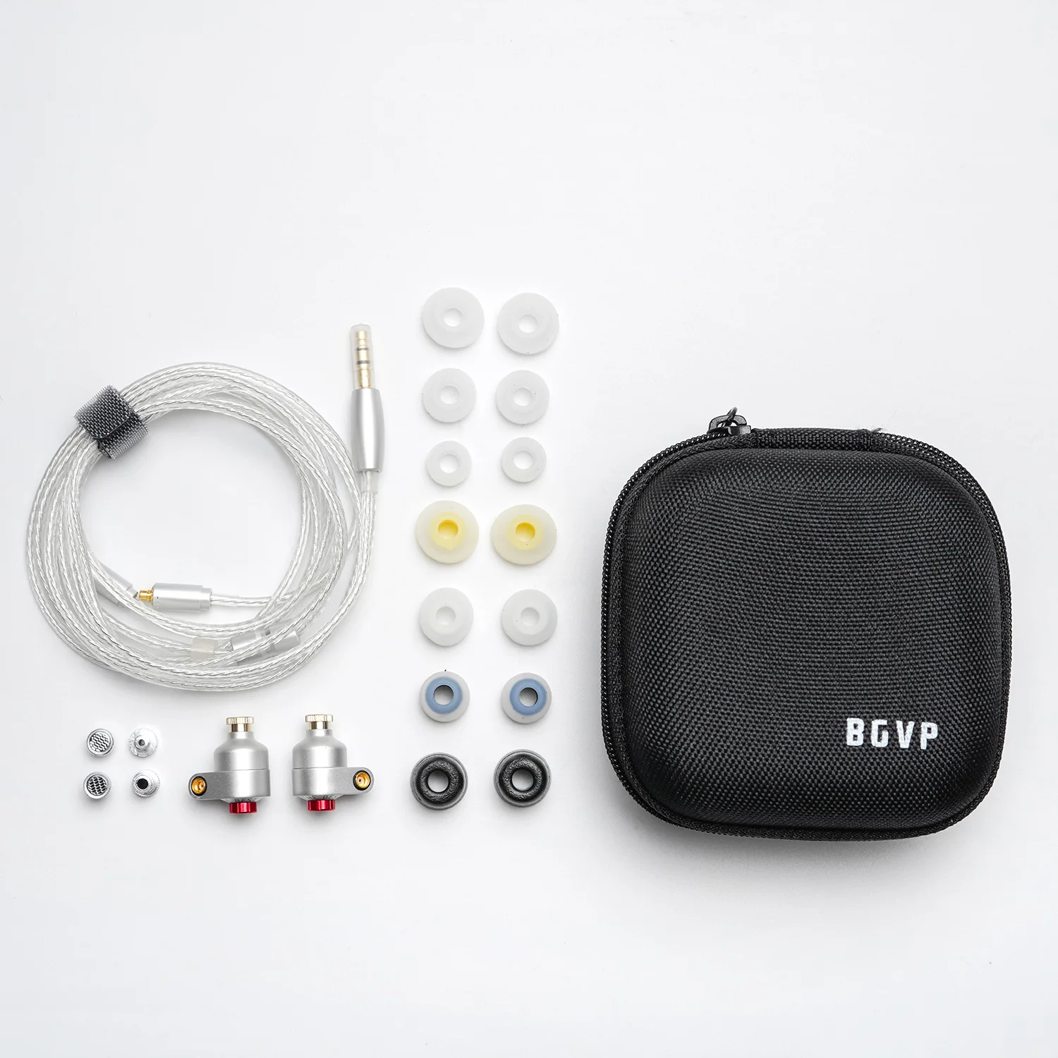 BGVP 이어폰 싱글 다이내믹 드라이버 인이어 모니터, C타입 마이크 및 MMCX 포함, 안드로이드용 HiFi 헤드폰, 10mm PU 및 세라믹 DD IEM, P05