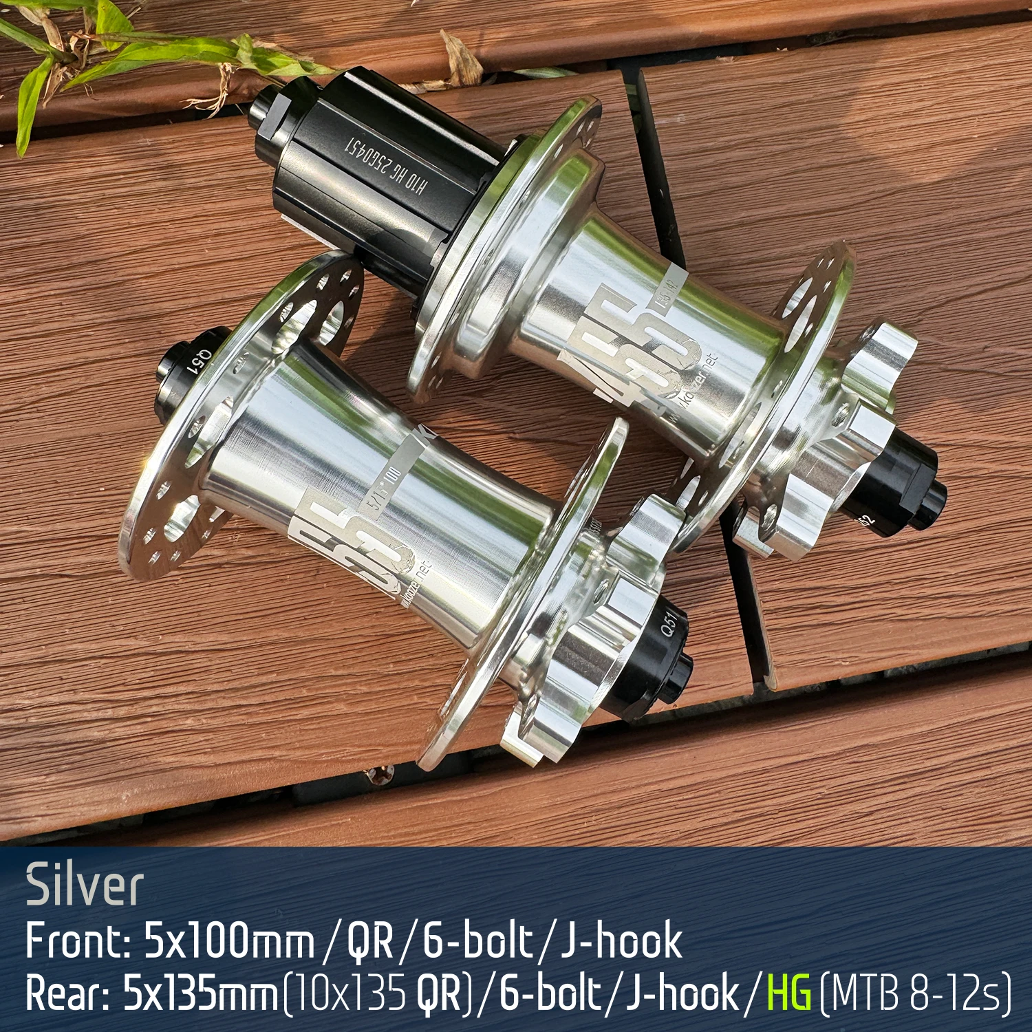 Koozer 455 QR 120 Click HG XD MS 8-12s 32 Holes CR-MO Steel Axle