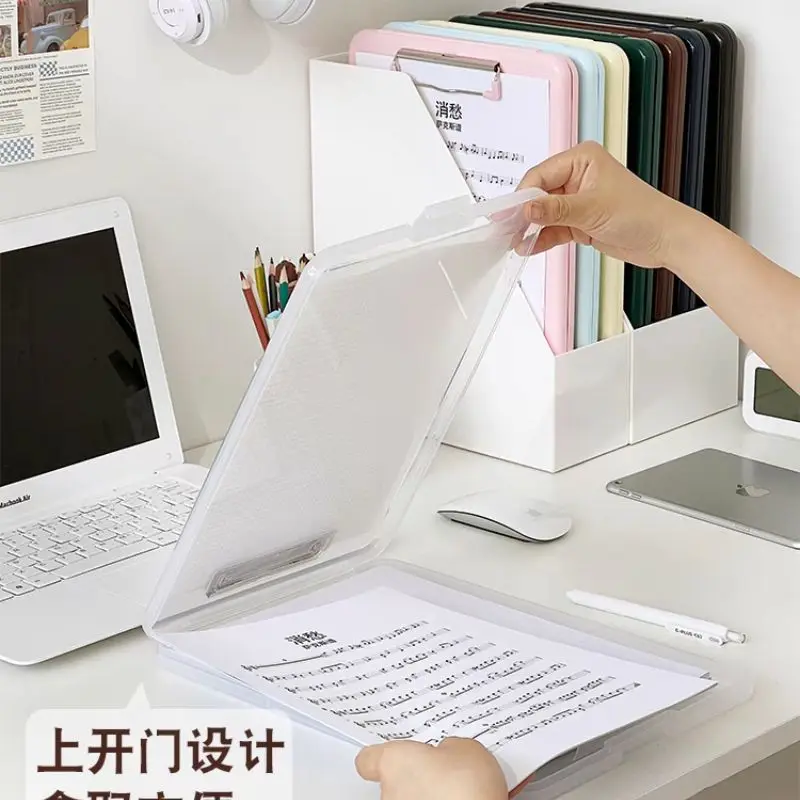 Nursing Clipboards With Storage High Capacity Clip Boards With Storage A4 Plastic Clipboard For Women Teachers Work School