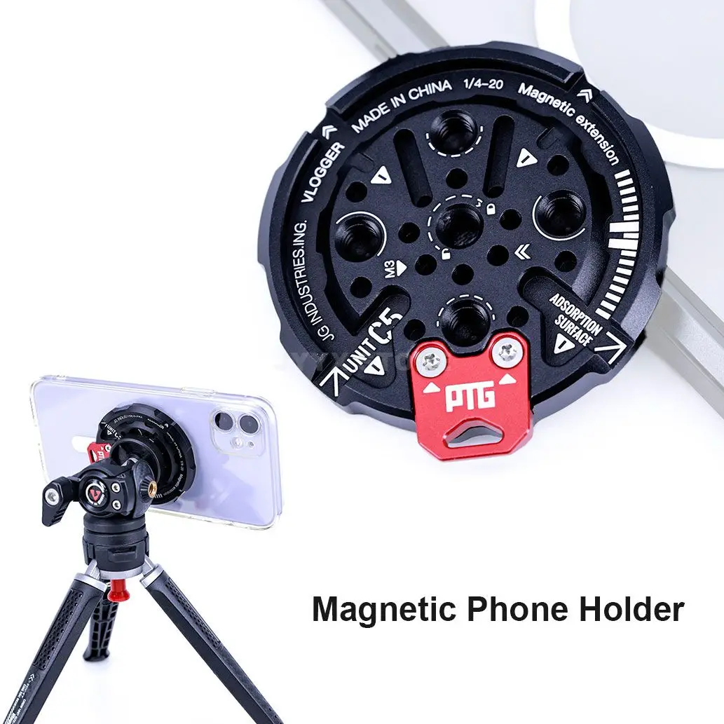 Vlogger-Magnetic-Holder-Base-Plate-with-ARRI-Position-for-Mobile-Phone ...