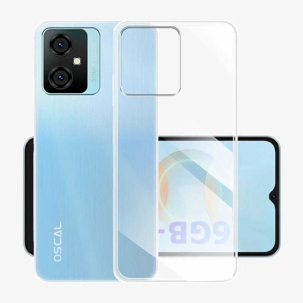 Clear Silicone TPU Soft Phone Case Cover