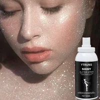 Diamond Highlighter Powder Spray Body Liquid Highlight Waterproof High Gloss Glitter Illuminator Makeup Face Contour Cosmetics 2