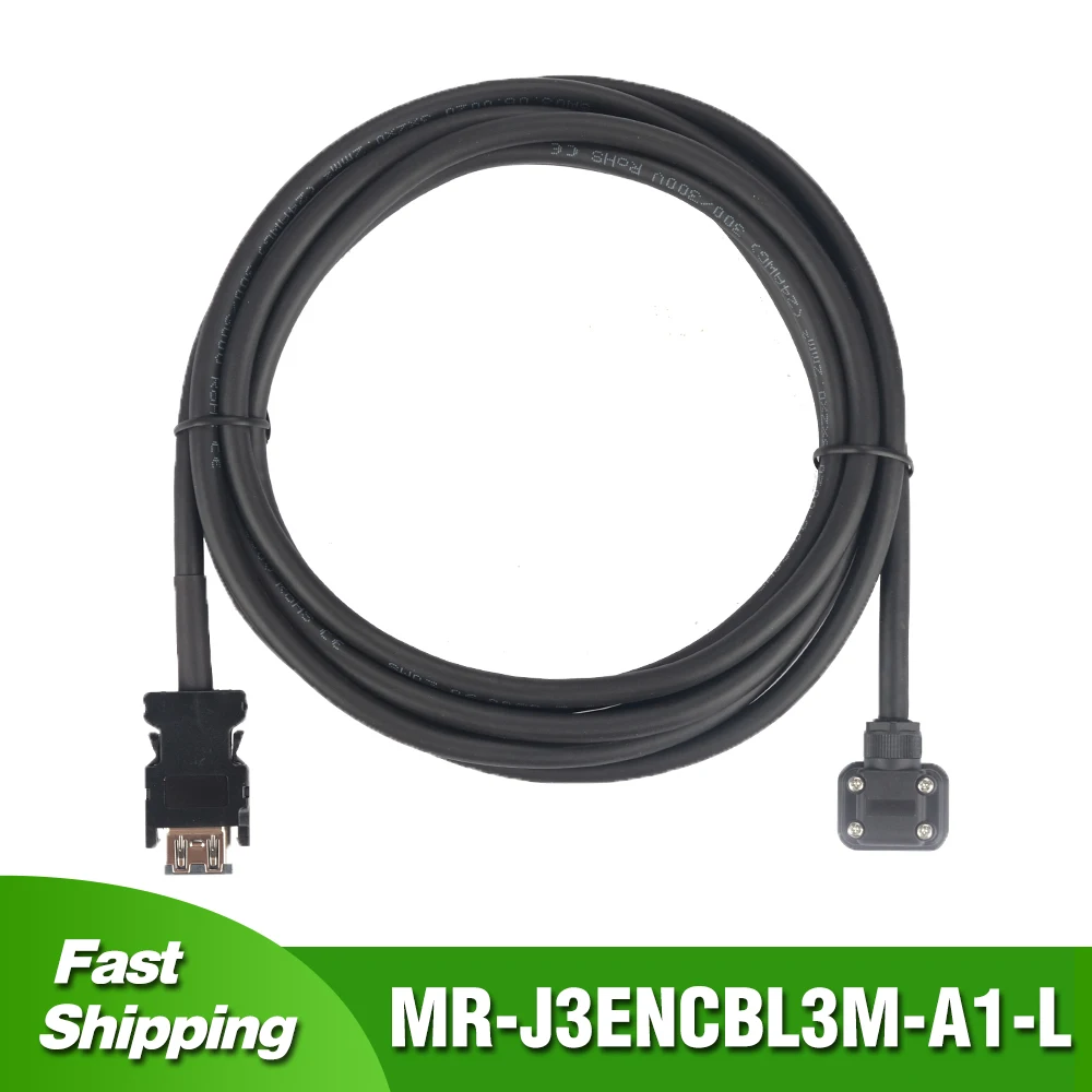 

MR-J3ENCBL3M-A1-L for Mitsubishi Servo A1 Low Power Motor Encoder Cable 3M 5M 10M 20M MR-J3ENCBL5M-A1-L Data Line