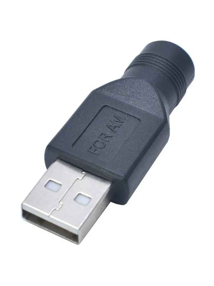 DC5.5 * 2.1  ȯ USB male  USB  dc -USB  Ŀ, USB -DC5.5*2.1  